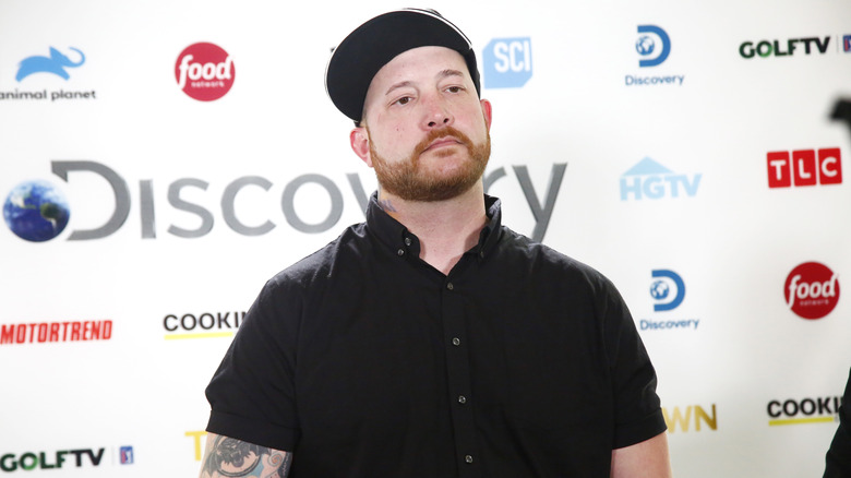 Rick Ness posing at the Discovery Inc. 2019 NYC Upfront