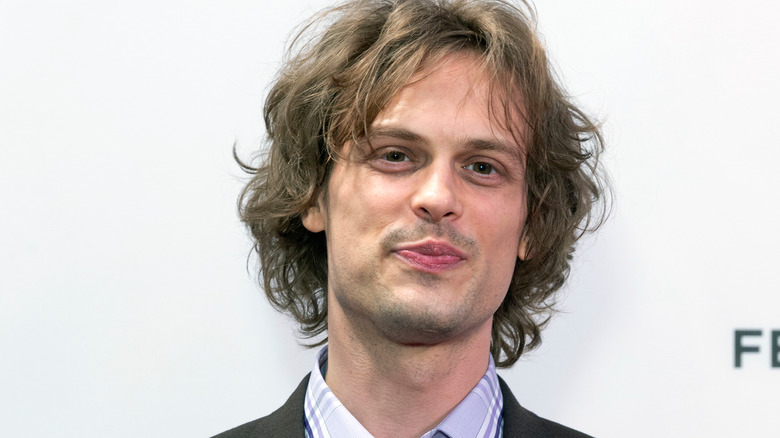 Matthew Gray Gubler on red carpet