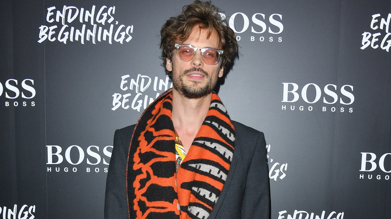 Matthew Gray Gubler on red carpet