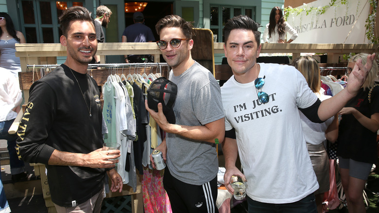 Max Boyens with Tom Schwartz and Tom Sandoval