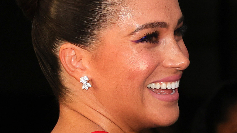 Meghan Markle smiling in 2021