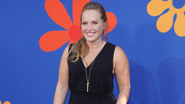 Mina Starsiak Hawk smiling