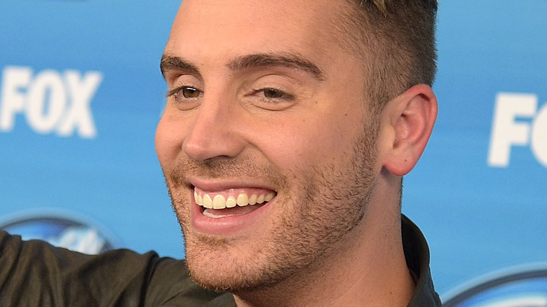 Nick Fradiani smiling