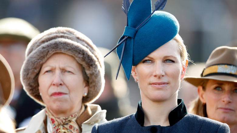 Princess Anne and her daughter, Zara Tindall