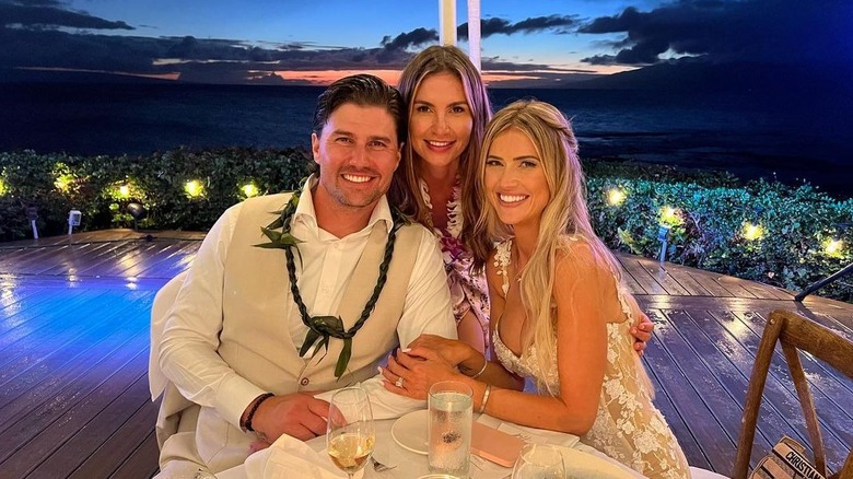 Josh Hall, Stacie Adams, and Christina Hall