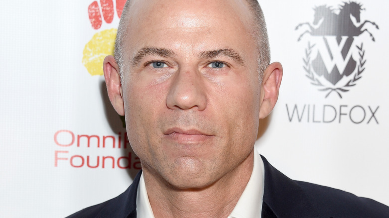 Michael Avenatti posing