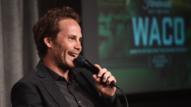 Taylor Kitsch speaking