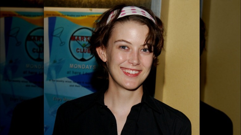 Elyse Sewell posing at event