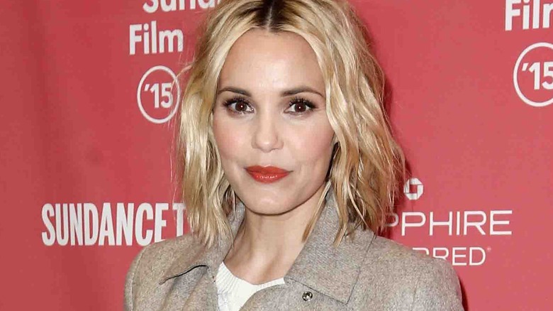 Leslie Bibb smiling 