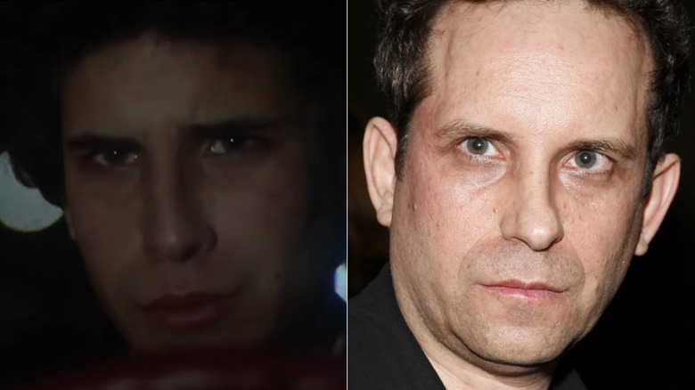 Barry Miller as Bobby C in Saturday Night Fever, left, and decades later, right