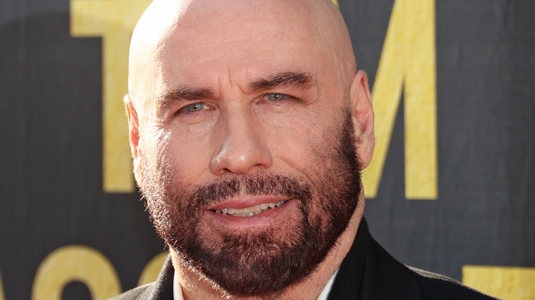 John Travolta on the red carpet