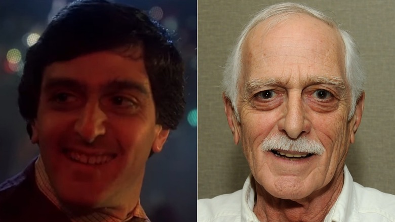 Actor Martin Shakar in Saturday Night Fever, left, and decades later, right