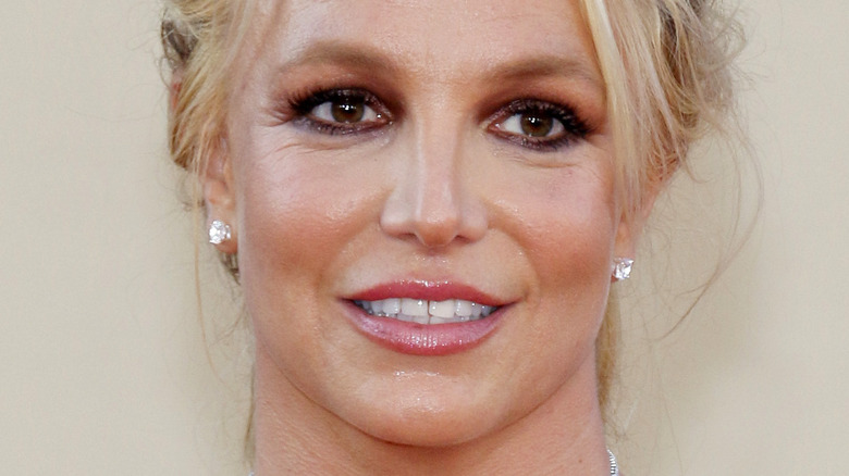 Britney Spears smiling