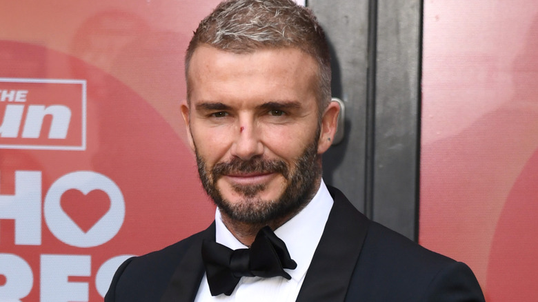 David Beckham at an event