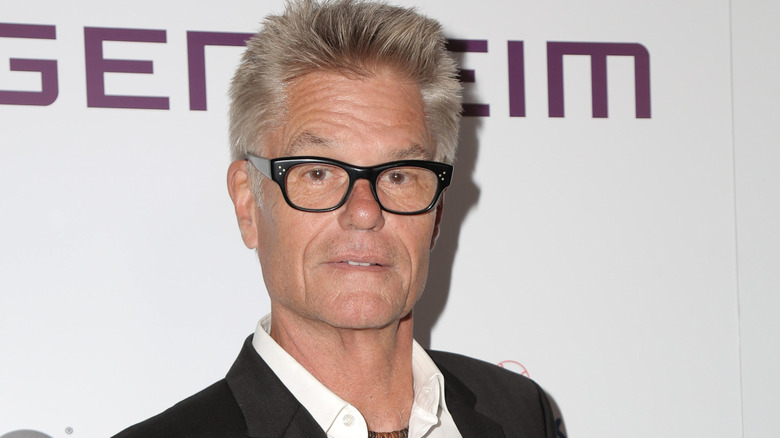 Harry Hamlin in big glasses