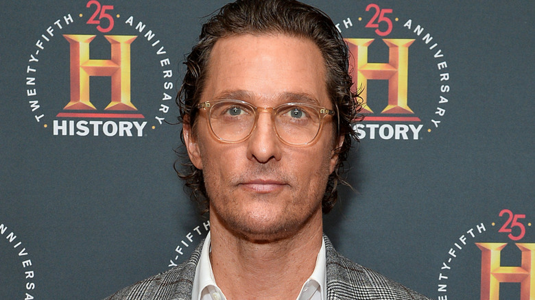 Matthew McConaughey at a History Channel event