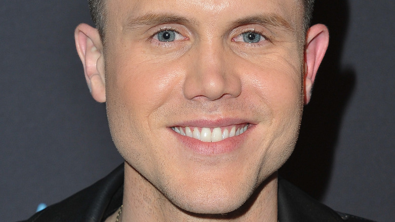 Trent Harmon on the red carpet