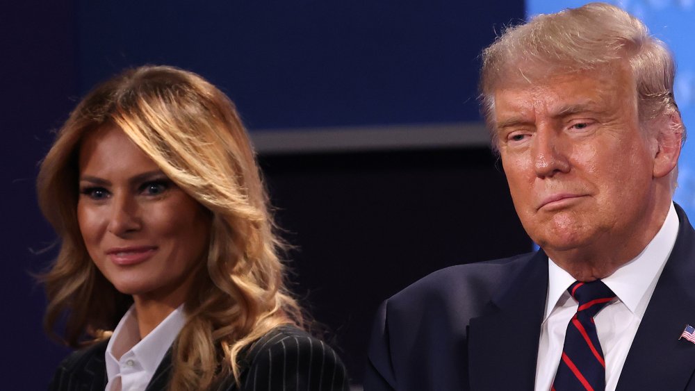 Melania and Donald Trump 