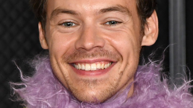 Harry Styles smiling