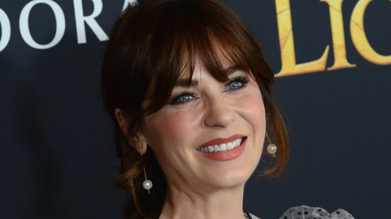 Zooey Deschanel smiling