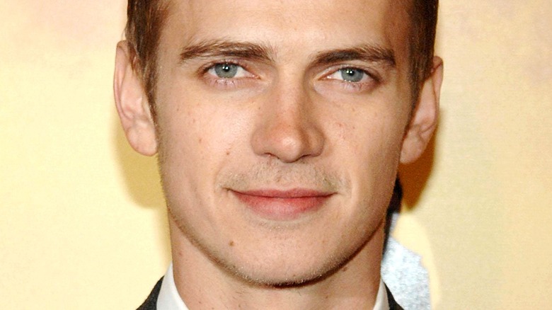 Hayden Christensen smiling