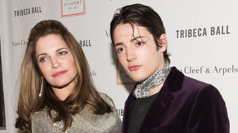 Stephanie Seymour and Harry Brant