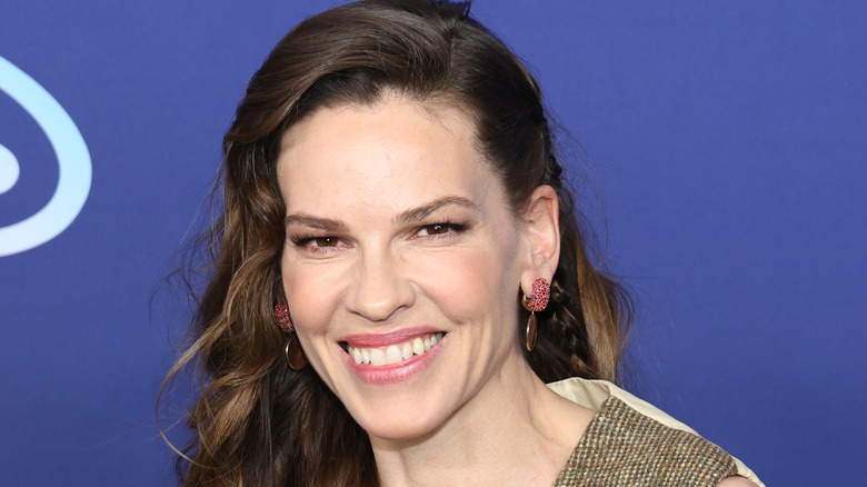 Hilary Swank smiling