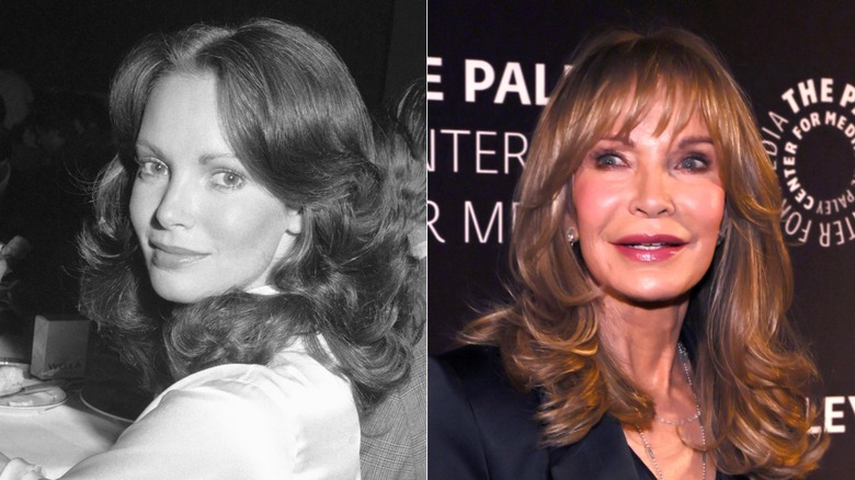 Jaclyn Smith circa 1979 and at a 2026 Paley Center gala