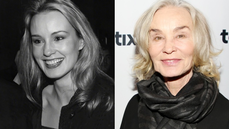 Jessica Lange in New York City circa 1978 and at a 2026 premiere