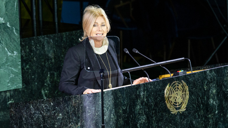 Deborra-Lee Furness speaking