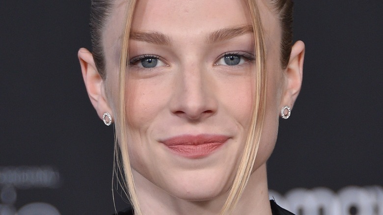 Hunter Schafer slight smile