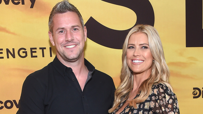 Ant Anstead and Christina Haack smiling