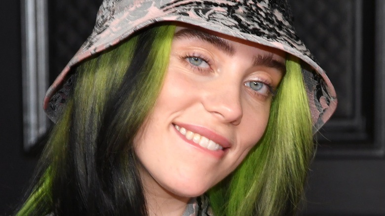 Billie Eilish smiling