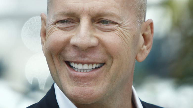 Bruce Willis smiling