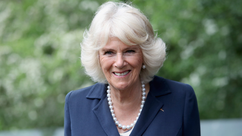 Camilla Parker Bowles pearl necklace