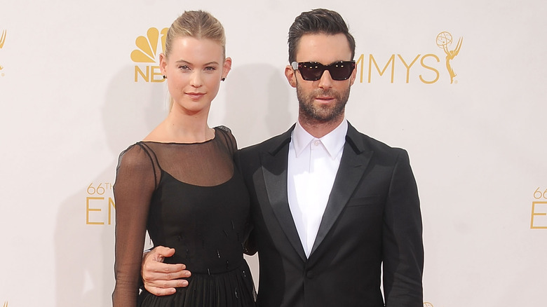 Adam Levine Behati Prinsloo Emmys
