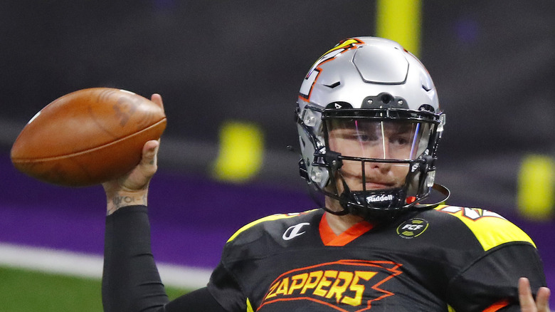 Johnny Manziel playing football
