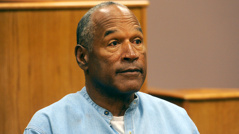 O.J. Simpson in court