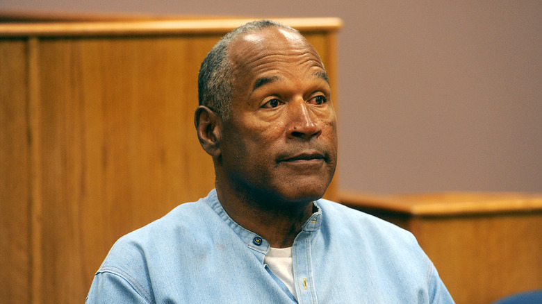 O.J. Simpson attends a parole hearing
