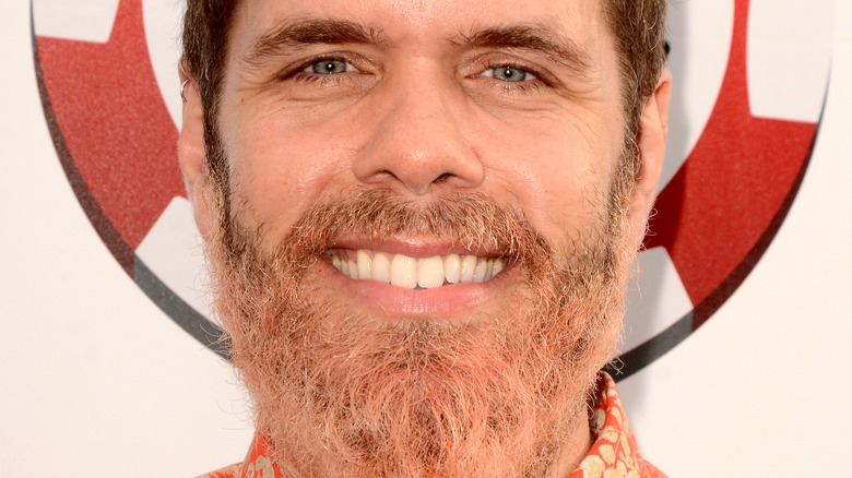 Perez Hilton smiling