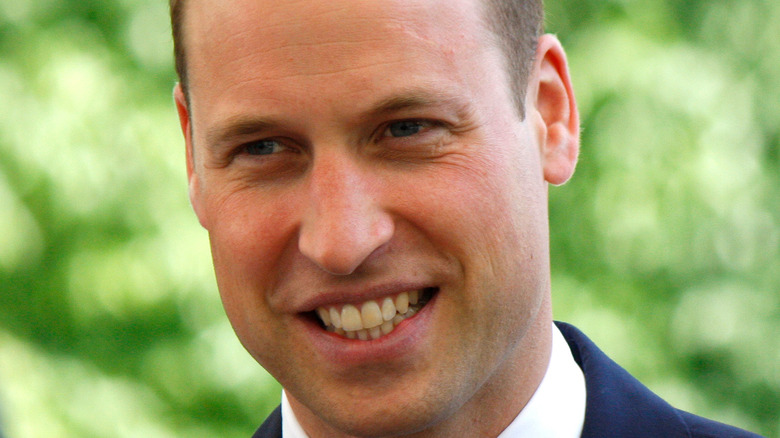 prince william bald and smiling