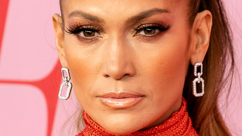 Jennifer Lopez on the red carpet