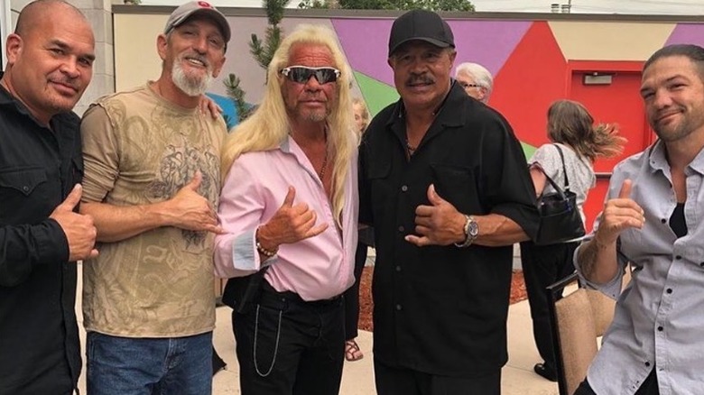 Tim Chapman with stars from "Dog the Bounty Hunter"