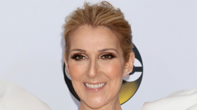 Celine Dion smiling