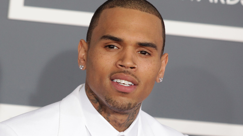 Chris Brown at an event