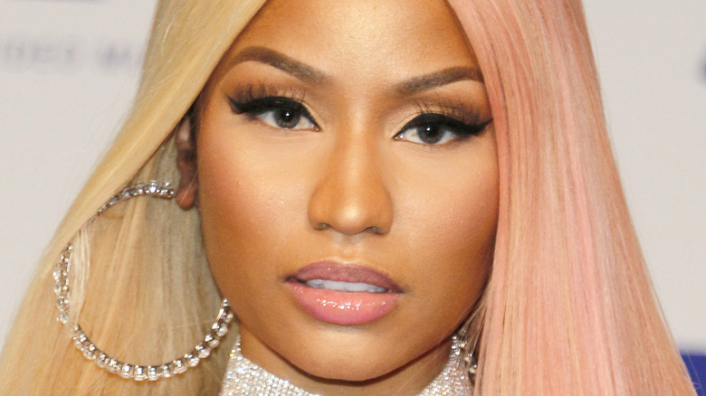 Nicki Minaj on the red carpet