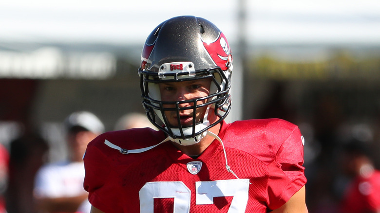 Rob Gronkowski in uniform 