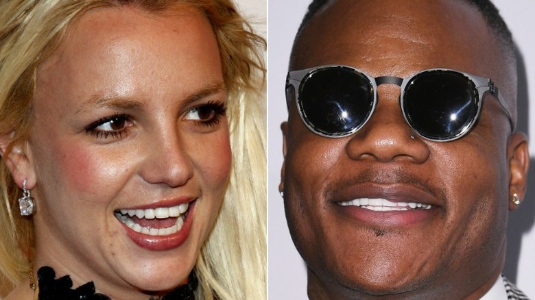 Britney Spears laughing, Sean Garrett