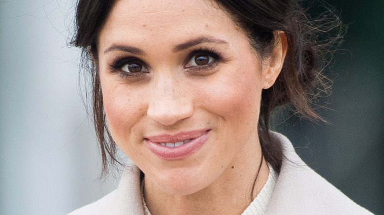 Meghan Markle smiling