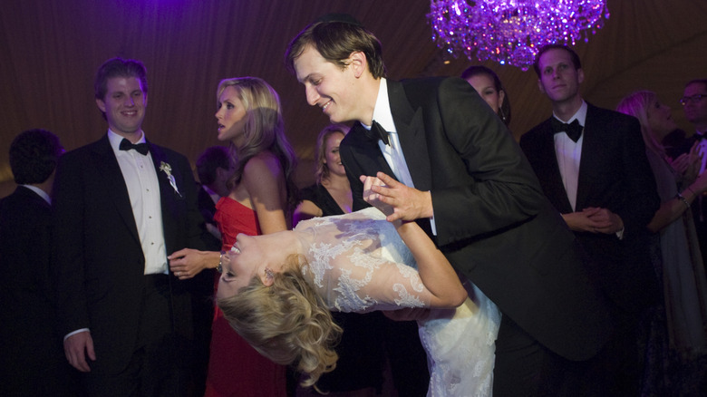 Jared Kushner and Ivanka Trump dancing